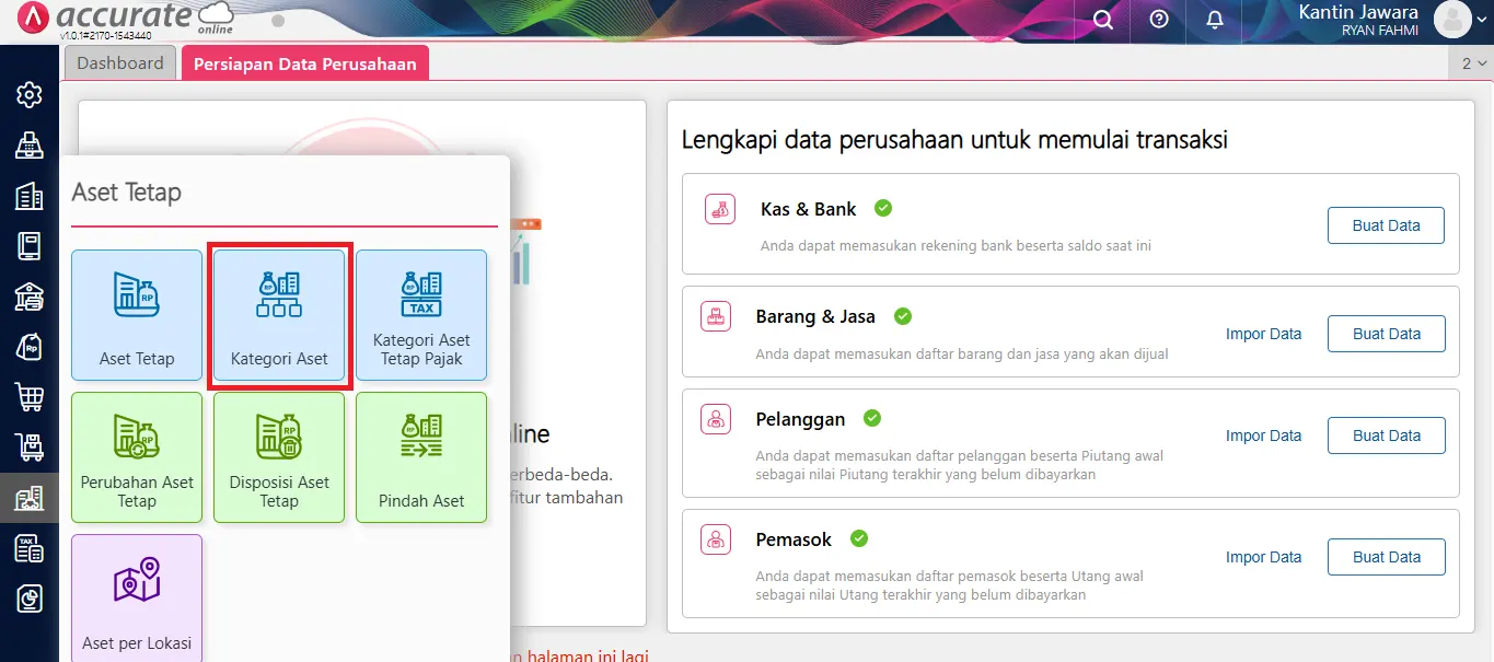 help.accurate Cara membuat kategori aset tetap pada Accurate Online 01